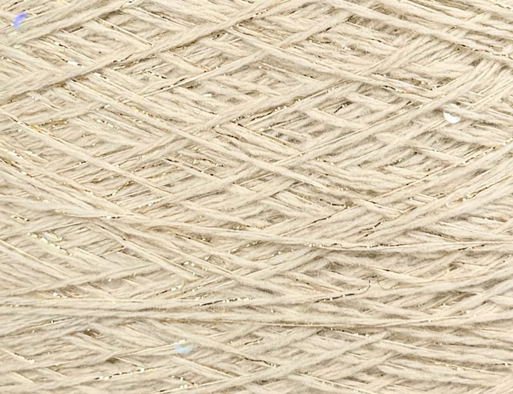 G&G Filati Susanna 520m/100g Creme mit Champagnergold